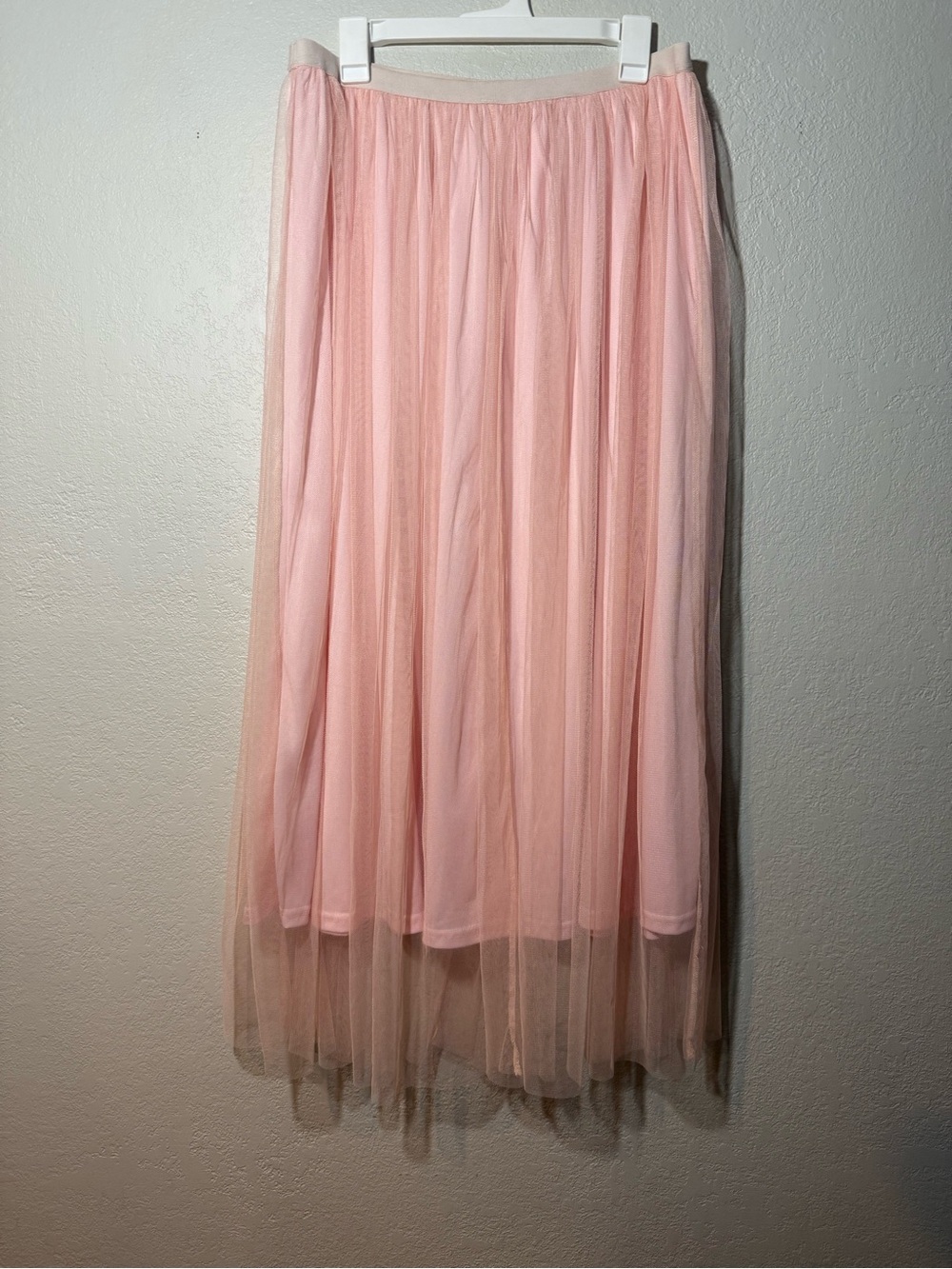 Tulle Maxi Skirt- Ballerina Pastel Pink Size XL